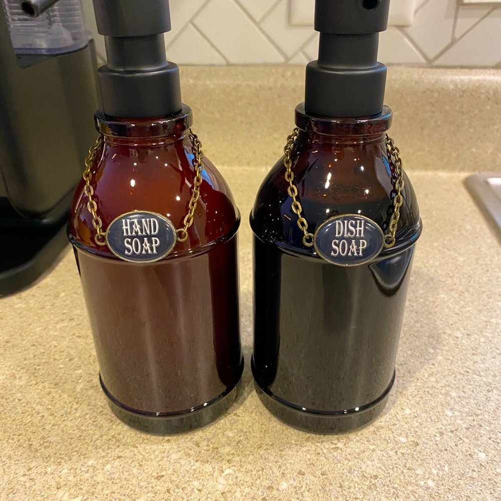 Soap label tags **bottles not included**